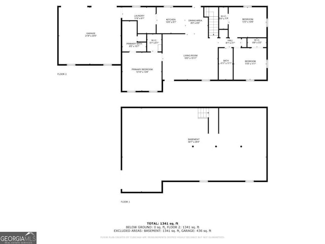 5028 Nichols Dr, Flowery Branch, GA 30542 - view of room layout