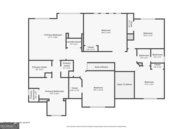 139 Ardsley Run, Canton, GA 30115 - view of home floor plan