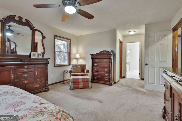 337 Andrew Bailey Rd, Sharpsburg, GA 30277 - bedroom featuring light carpet and a textured ceiling