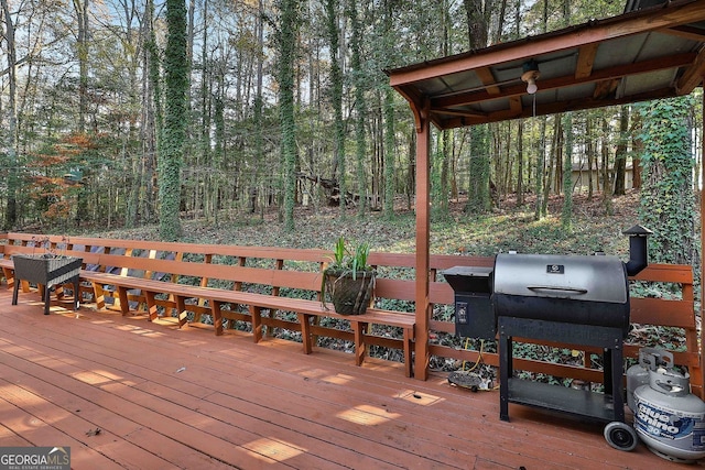 337 Andrew Bailey Rd, Sharpsburg, GA 30277 - deck featuring grilling area