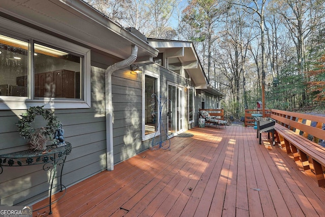 337 Andrew Bailey Rd, Sharpsburg, GA 30277 - view of deck