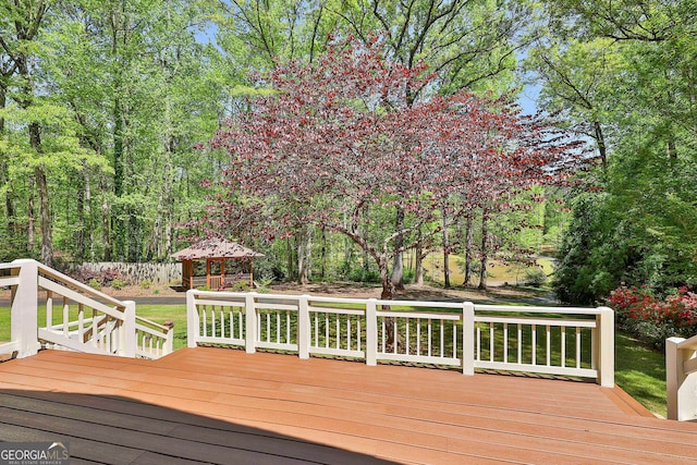 337 Andrew Bailey Rd, Sharpsburg, GA 30277 - deck featuring a gazebo