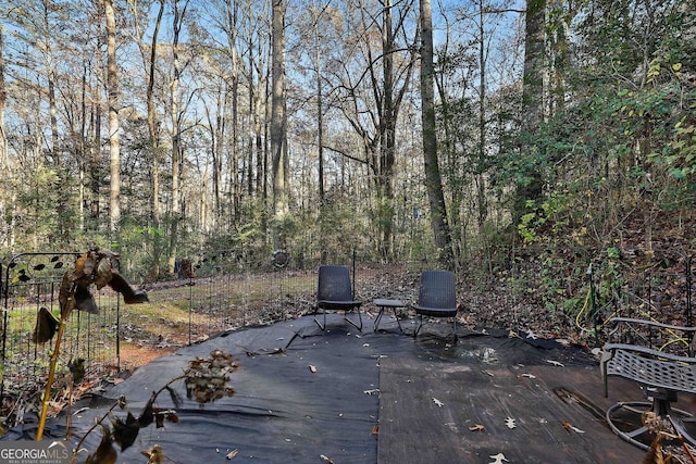 337 Andrew Bailey Rd, Sharpsburg, GA 30277 - view of patio with a deck