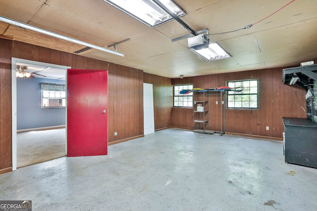 337 Andrew Bailey Rd, Sharpsburg, GA 30277 - below grade area featuring wooden walls and a garage