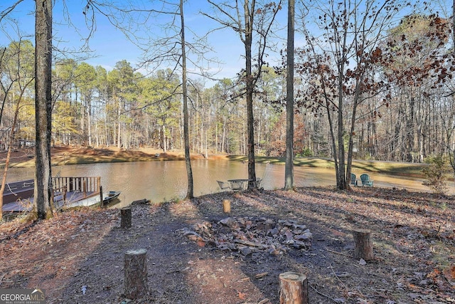 337 Andrew Bailey Rd, Sharpsburg, GA 30277 - dock with a water view