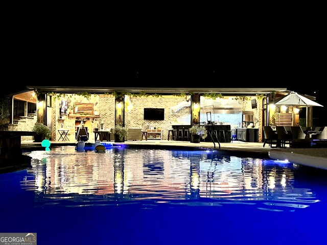 pool featuring a patio