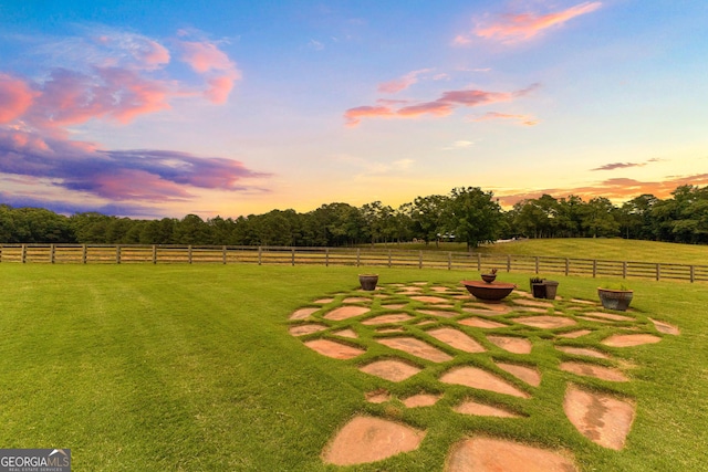 290 Weldon Rd, Fayetteville, GA 30215 - view of yard featuring a rural view and fence