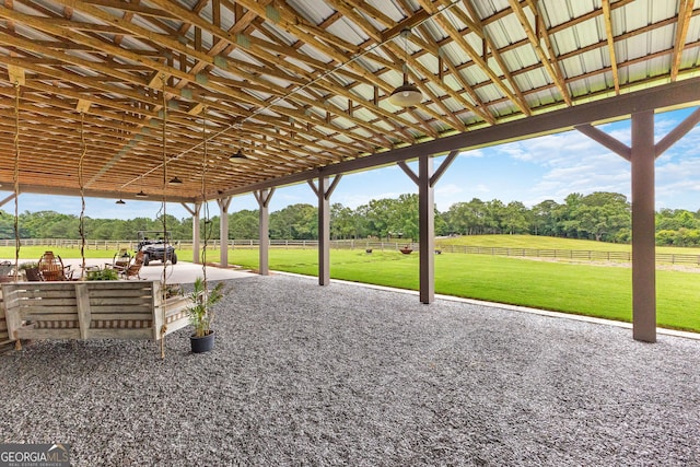 290 Weldon Rd, Fayetteville, GA 30215 - view of patio with fence