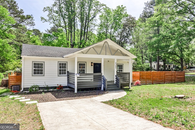 2195 Penelope St NW, Atlanta, GA 30314 - bungalow-style house with a porch and a shingled roof