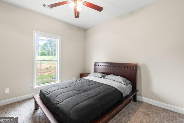 1515 Cabin Creek Trl, Griffin, GA 30223 - bedroom featuring baseboards, carpet flooring, visible vents, and multiple windows