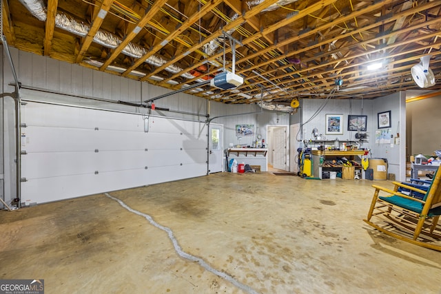 160 Evans Dr, Bogart, GA 30622 - garage with a garage door opener