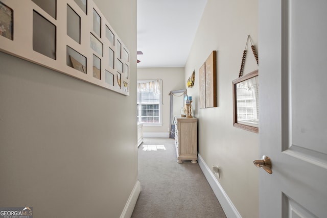 160 Evans Dr, Bogart, GA 30622 - hall with carpet floors and baseboards