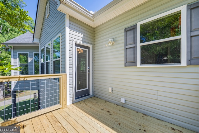 160 Evans Dr, Bogart, GA 30622 - view of wooden deck