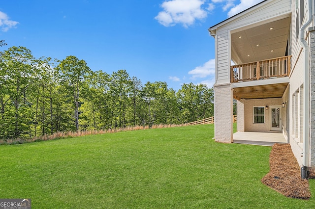 4039 Tallow Pl, Woodstock, GA 30188 - view of grassy yard with a patio area