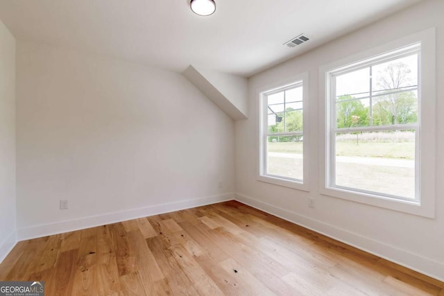 5734 Nix Bridge Rd, Gainesville, GA 30506 - additional living space with baseboards and light wood-style floors