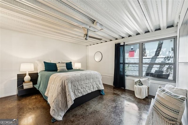 195 Arizona Ave Unit 104, Atlanta, GA 30307 - bedroom featuring finished concrete flooring