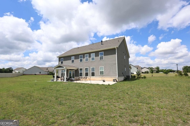 125 Leveret Rd, Locust Grove, GA 30248 - rear view of property featuring a patio area, a yard, and a pergola