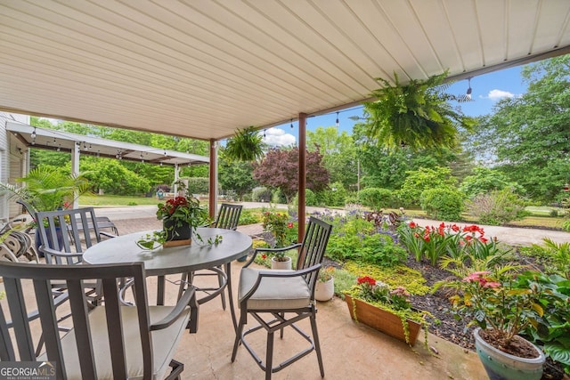 3415 Trickum Rd, Woodstock, GA 30188 - view of patio / terrace featuring outdoor dining area