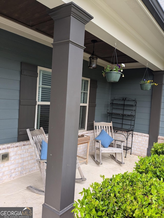 1202 Shiva Blvd, Winder, GA 30680 - view of patio