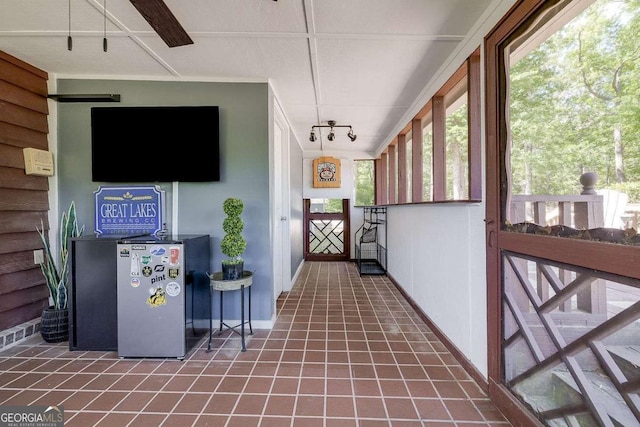 view of patio with visible vents