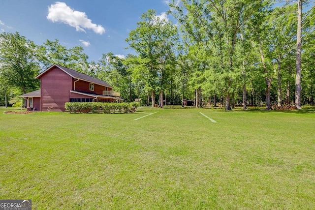 view of yard