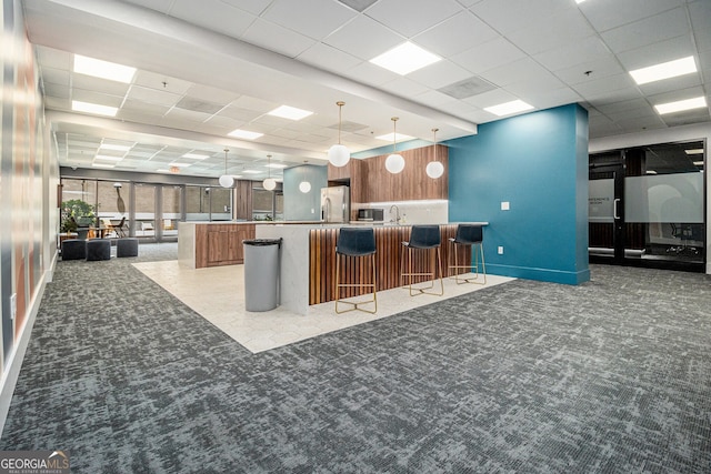 620 Peachtree St NE Unit 601, Atlanta, GA 30308 - reception area with a community bar