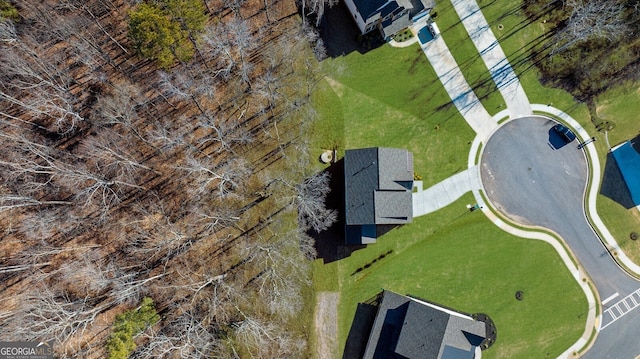 drone / aerial view