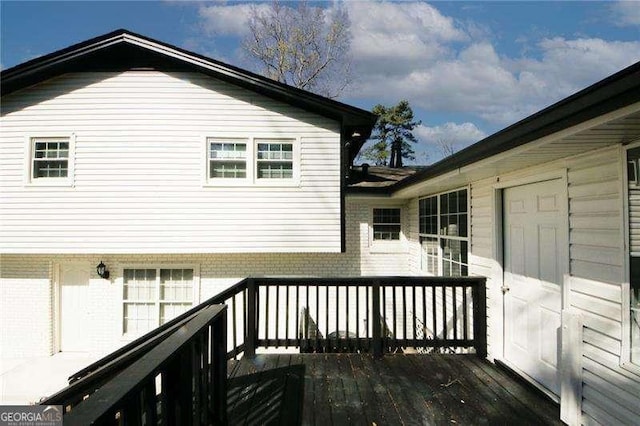 1616 W Kellogg Cir, Douglasville, GA 30134 - view of wooden terrace