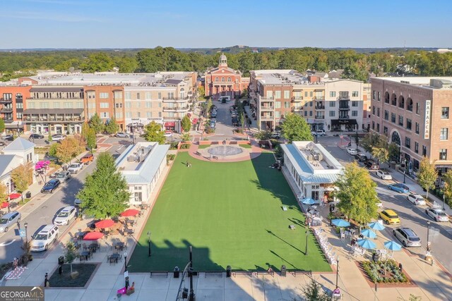 drone / aerial view