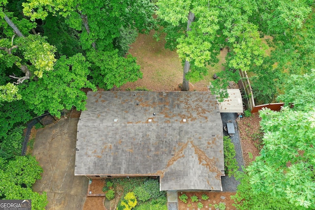 drone / aerial view