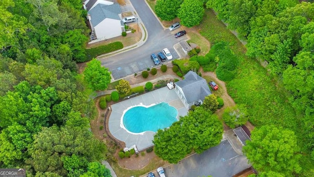 aerial view