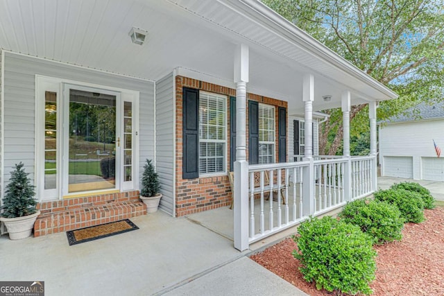 3238 Sharp Creek Ln, Buford, GA 30519 - doorway to property with a porch and brick siding
