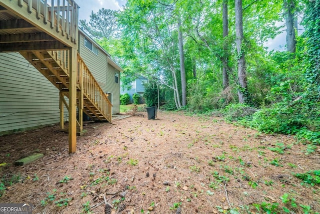 2132 Sara Ashley Way, Lithonia, GA 30058 - view of yard with stairs