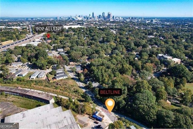 902 Allene Ave SW, Atlanta, GA 30310 - bird's eye view featuring a view of city
