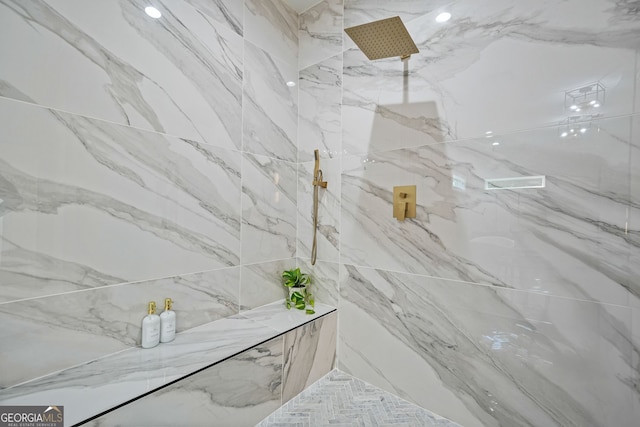 34 Candler Rd NE, Atlanta, GA 30317 - bathroom with a marble finish shower