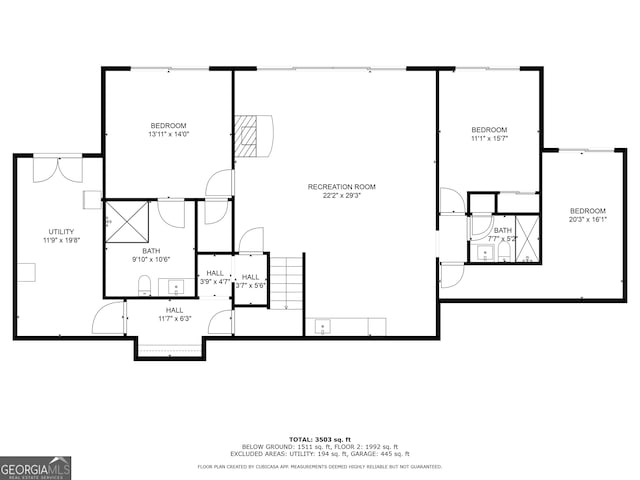 703 Cherokee Hls, Hiawassee, GA 30546 - plan