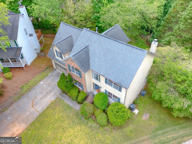 aerial view