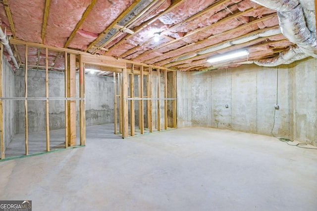 198 Grandmar Chase, Canton, GA 30115 - view of unfinished basement