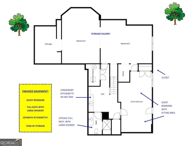 198 Grandmar Chase, Canton, GA 30115 - plan