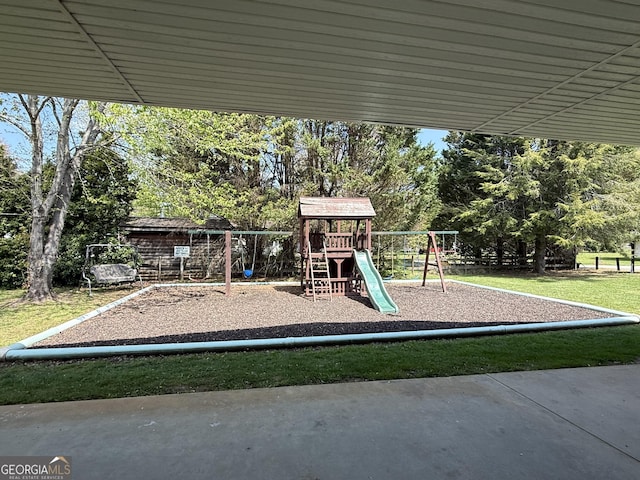 view of community play area