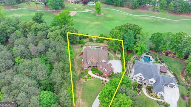 1898 Sam Snead Dr, Braselton, GA 30517 - bird's eye view featuring view of golf course