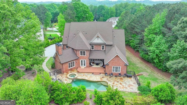 1898 Sam Snead Dr, Braselton, GA 30517 - aerial view with a view of trees