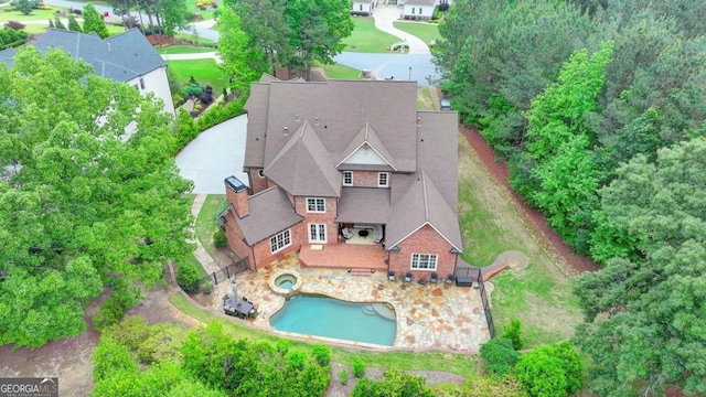 1898 Sam Snead Dr, Braselton, GA 30517 - drone / aerial view
