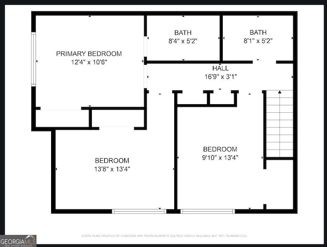 1448 Pine Log Rd NE Unit C, Conyers, GA 30012 - home floor plan