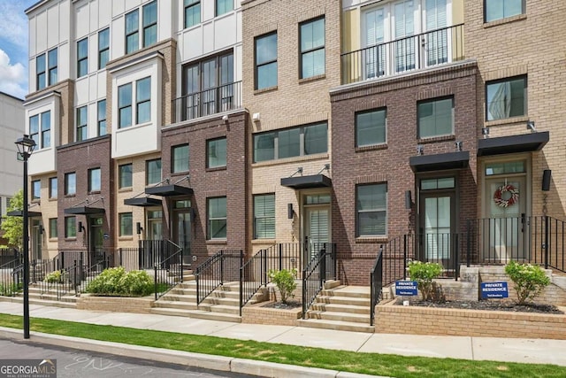 230 New St Unit 2102, Decatur, GA 30030 - view of front of property with brick siding