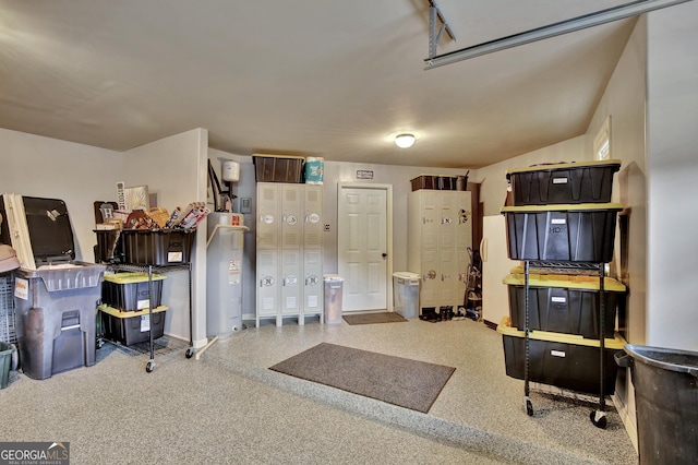 interior space with baseboards