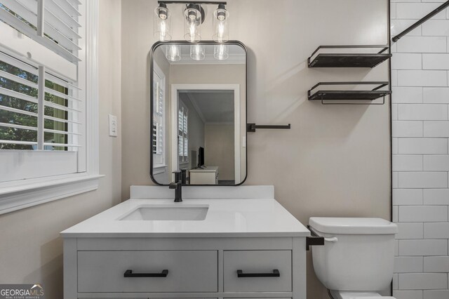 3813 Wingate Dr, Columbus, GA 31909 - bathroom with vanity and toilet