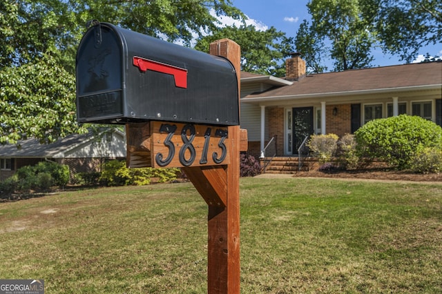 3813 Wingate Dr, Columbus, GA 31909 - details with a chimney