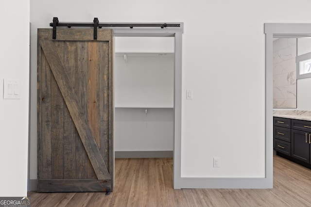 view of closet