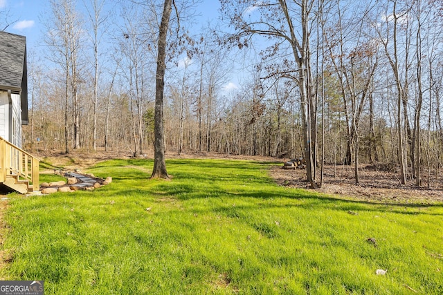 view of yard
